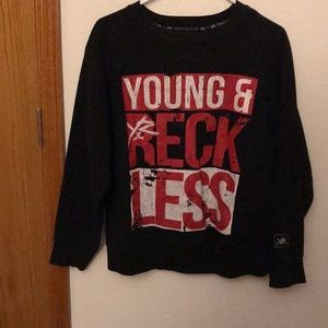 young & reckless crew neck